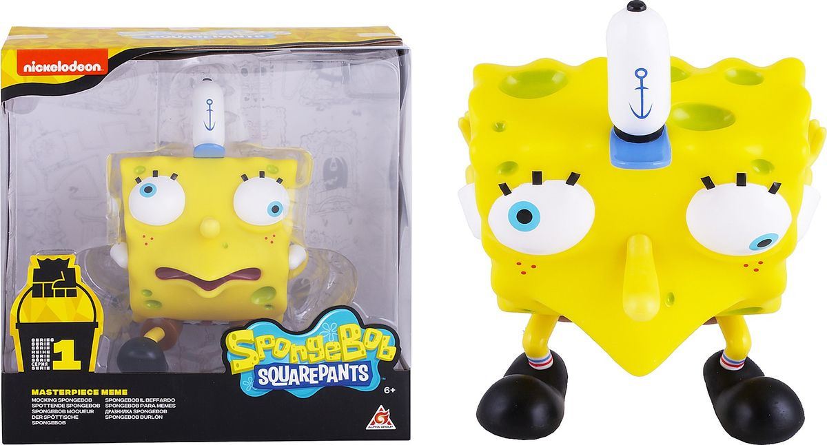 фото Фигурка SpongeBob Спанч Боб насмешливый, EU691005