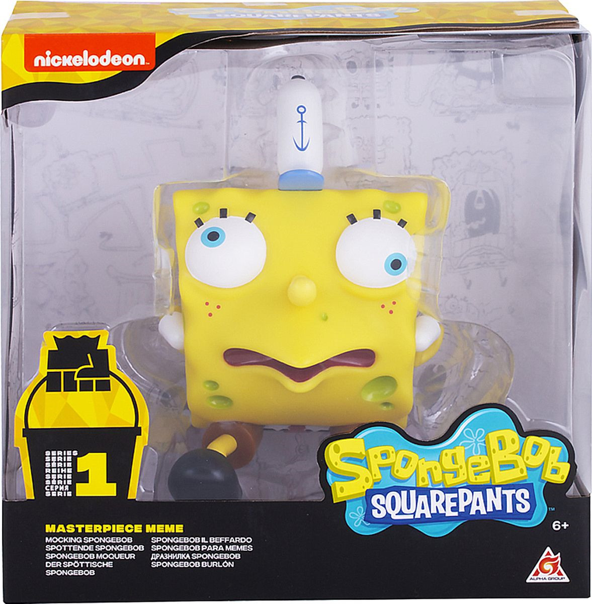 фото Фигурка SpongeBob Спанч Боб насмешливый, EU691005