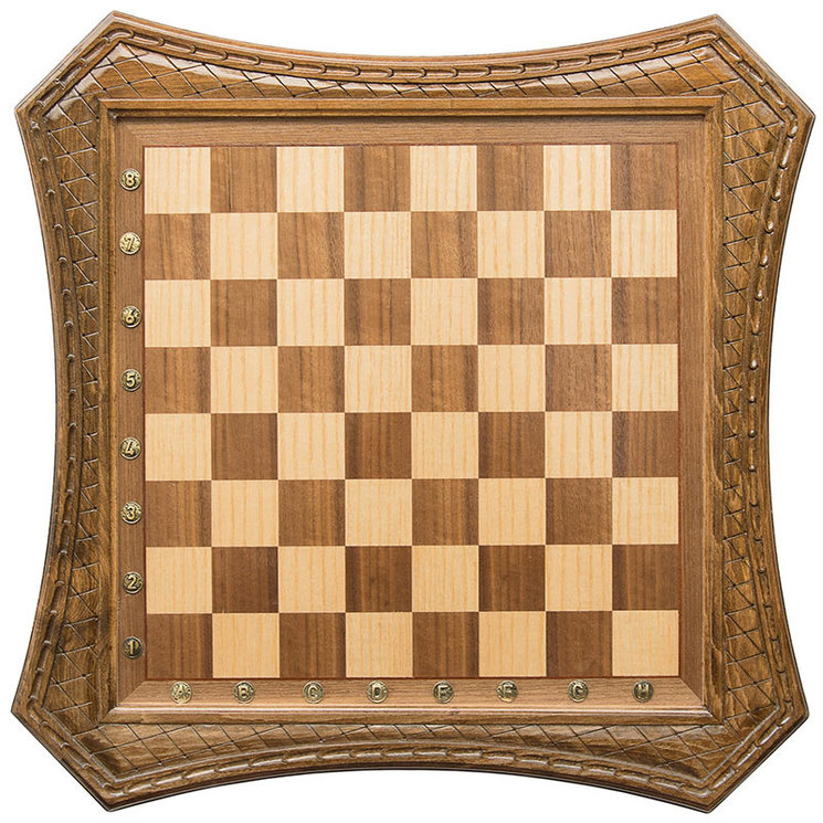 фото Шахматы Haleyan резные восьмиугольные в ларце с ящиками 50