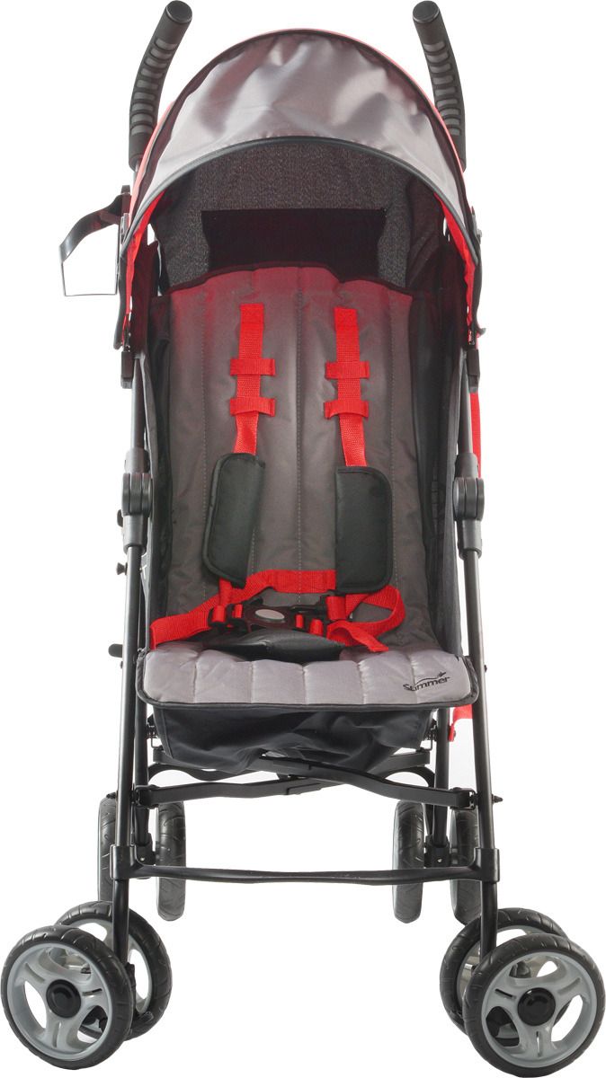 фото Коляска прогулочная Summer Infant Ume Lite, от 6 месяцев, 32086, черный, красный
