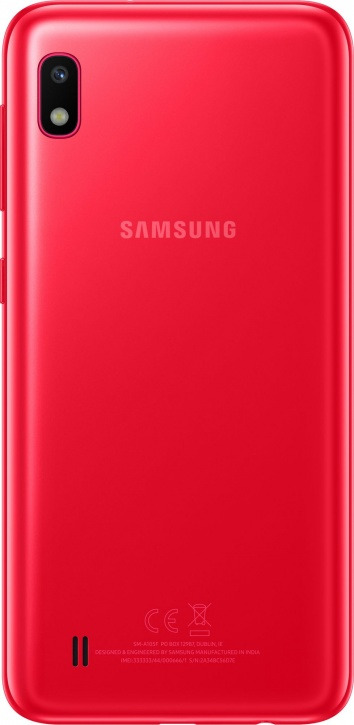 фото Смартфон Samsung Galaxy A10, 32 ГБ, красный
