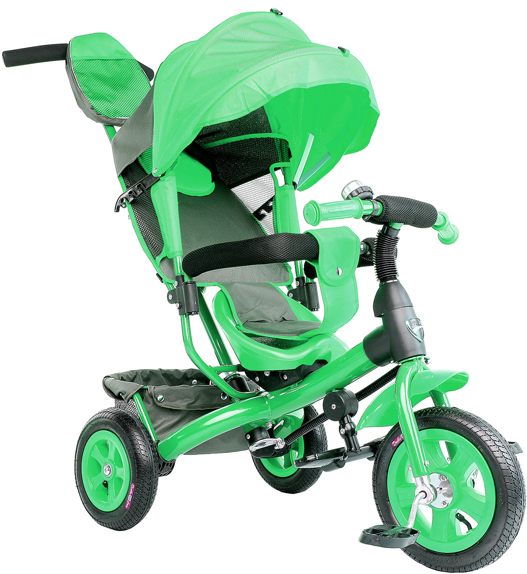 Велосипед трехколесный детский Лучик Vivat 1, 3409393, зеленый