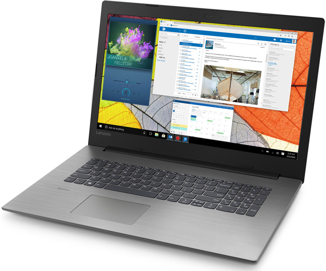 фото Ноутбук Lenovo IdeaPad 330-17IKB, 81DM005GRU, 17.3", черный