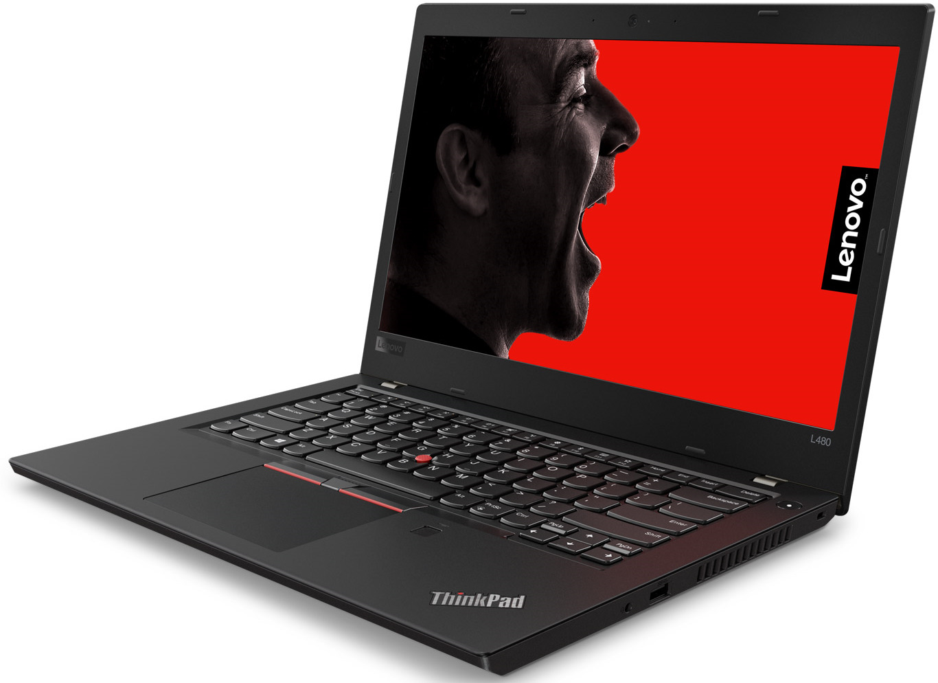 фото Ноутбук Lenovo ThinkPad L480, 20LS0024RT, 14", черный