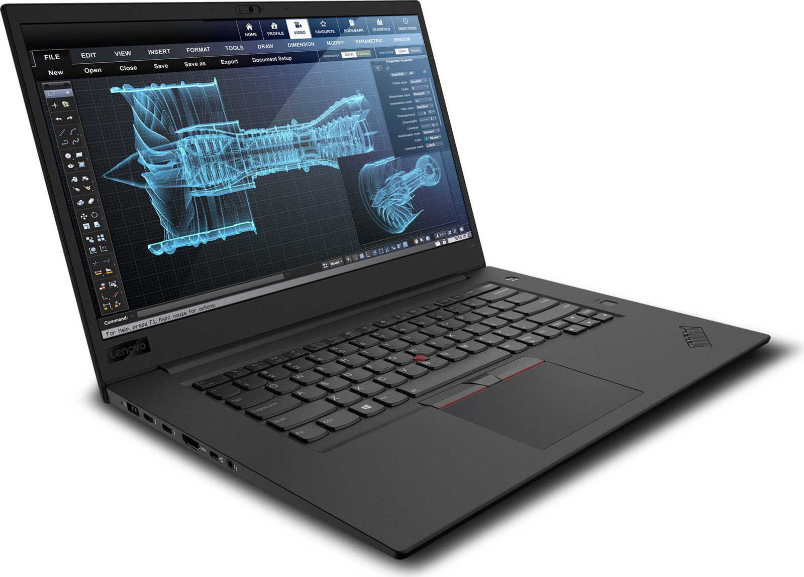 фото Ноутбук Lenovo ThinkPad P1, 20MD0000RT, 15.6", черный