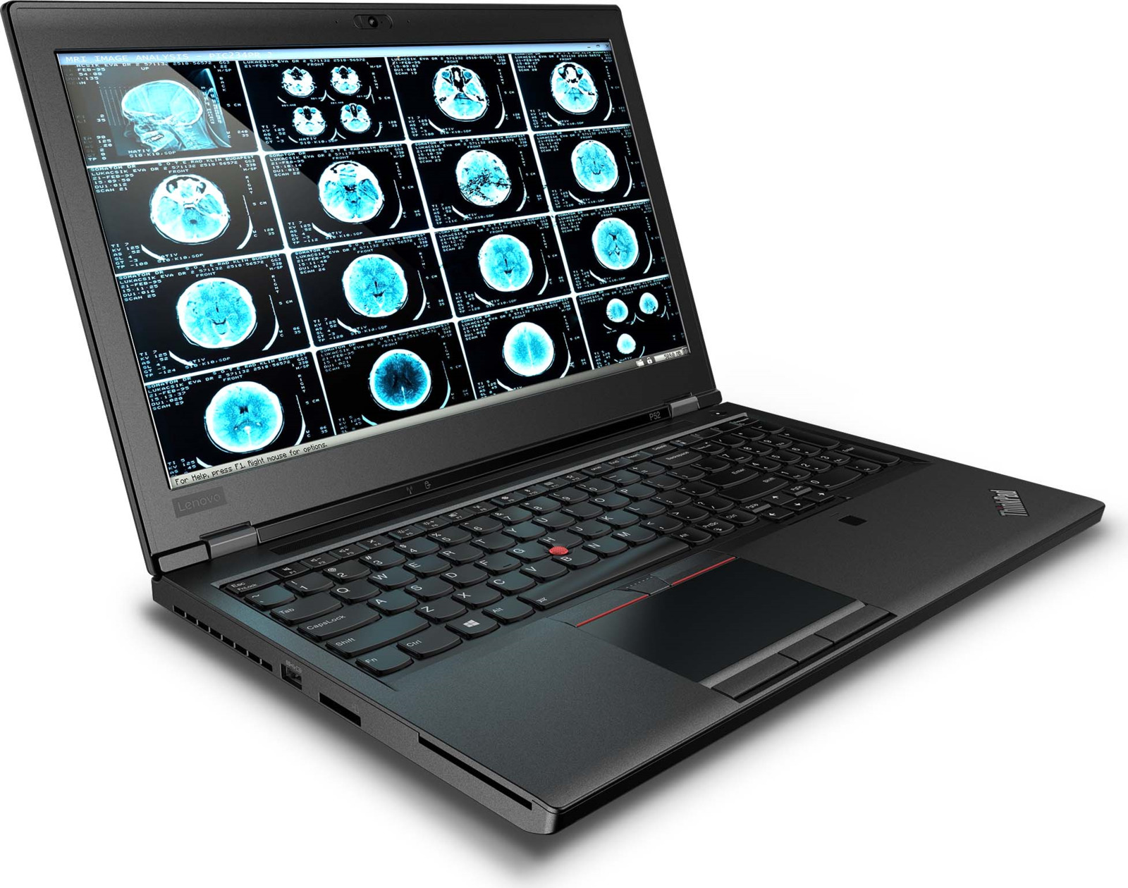 фото Ноутбук Lenovo ThinkPad P52, 20M9002MRT, 15.6", черный