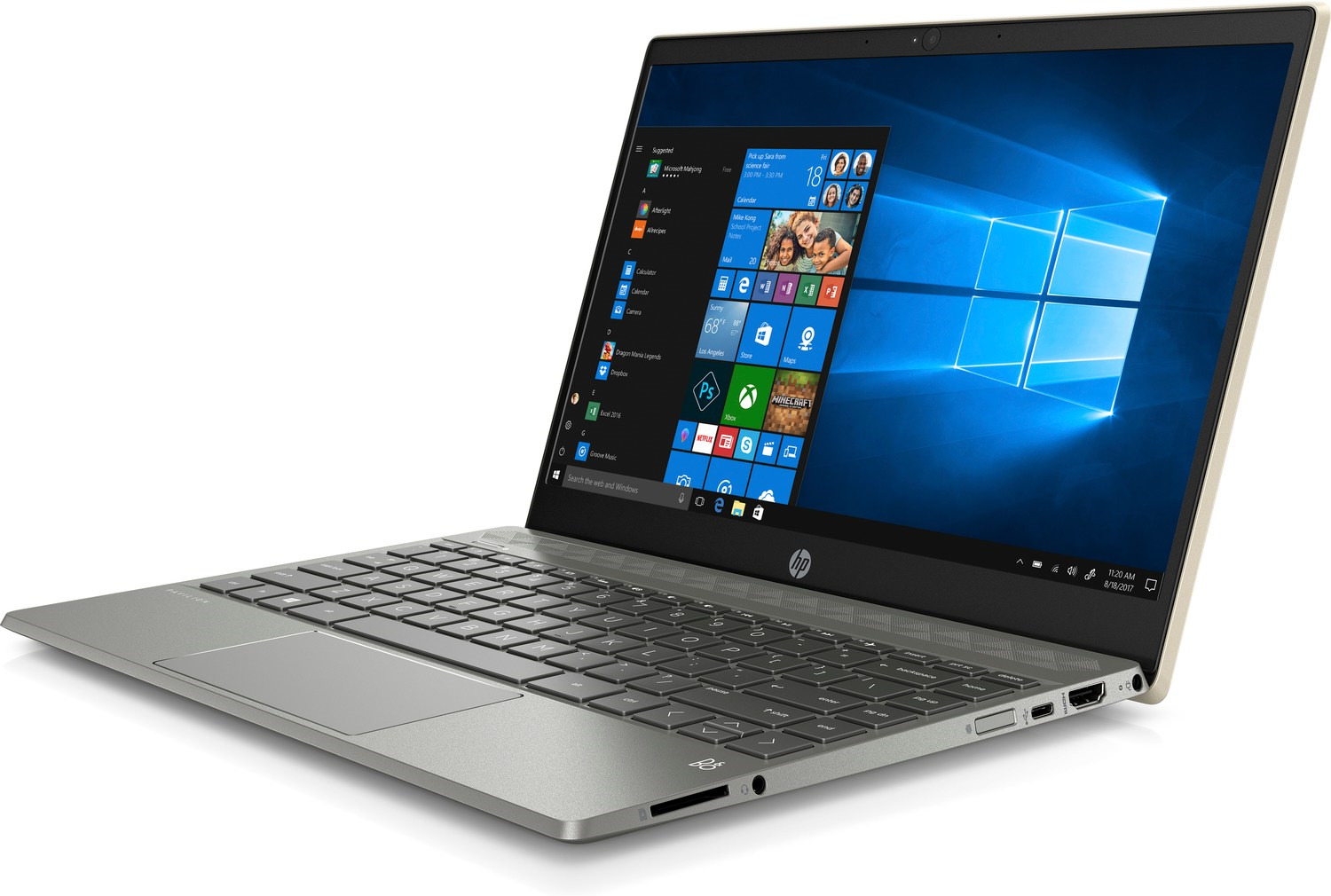 фото Ноутбук HP Pavilion 13-an0065ur, 5GX28EA, 13.3", серебристый