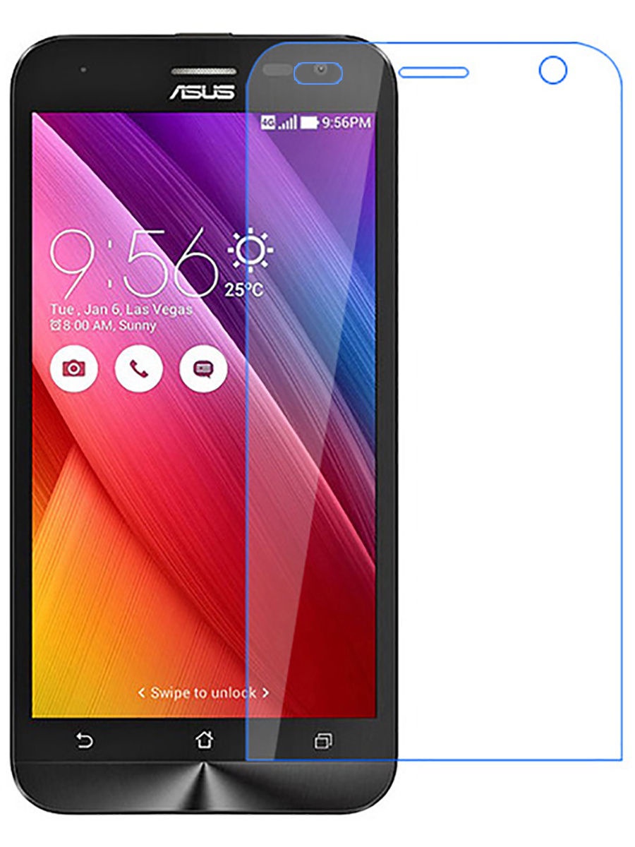 фото Защитное стекло UVOO 2D для Asus Zenfone 2 Laser ZE500KL, прозрачный