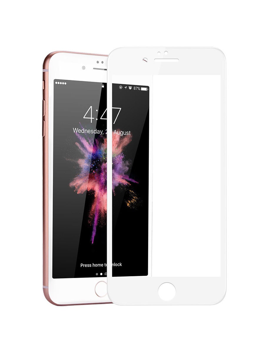 фото Защитное стекло UVOO Full screen для Apple iPhone 6 Plus/6S Plus, белый