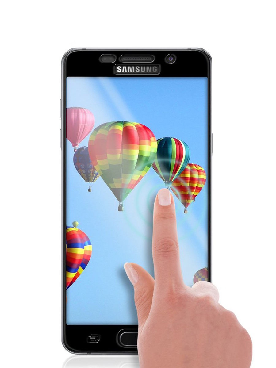 фото Защитное стекло UVOO Full screen для Samsung Galaxy A5 (2016), черный