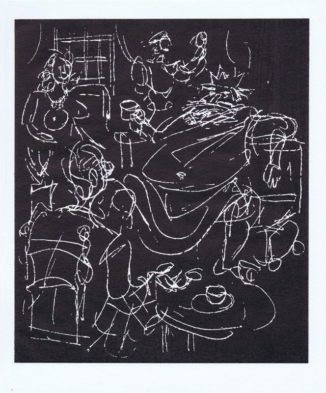 фото Приключения короля Позоля. Лист 13. Сухая игла по серебряной крошке. Франция, 1962 год Жак даниэль