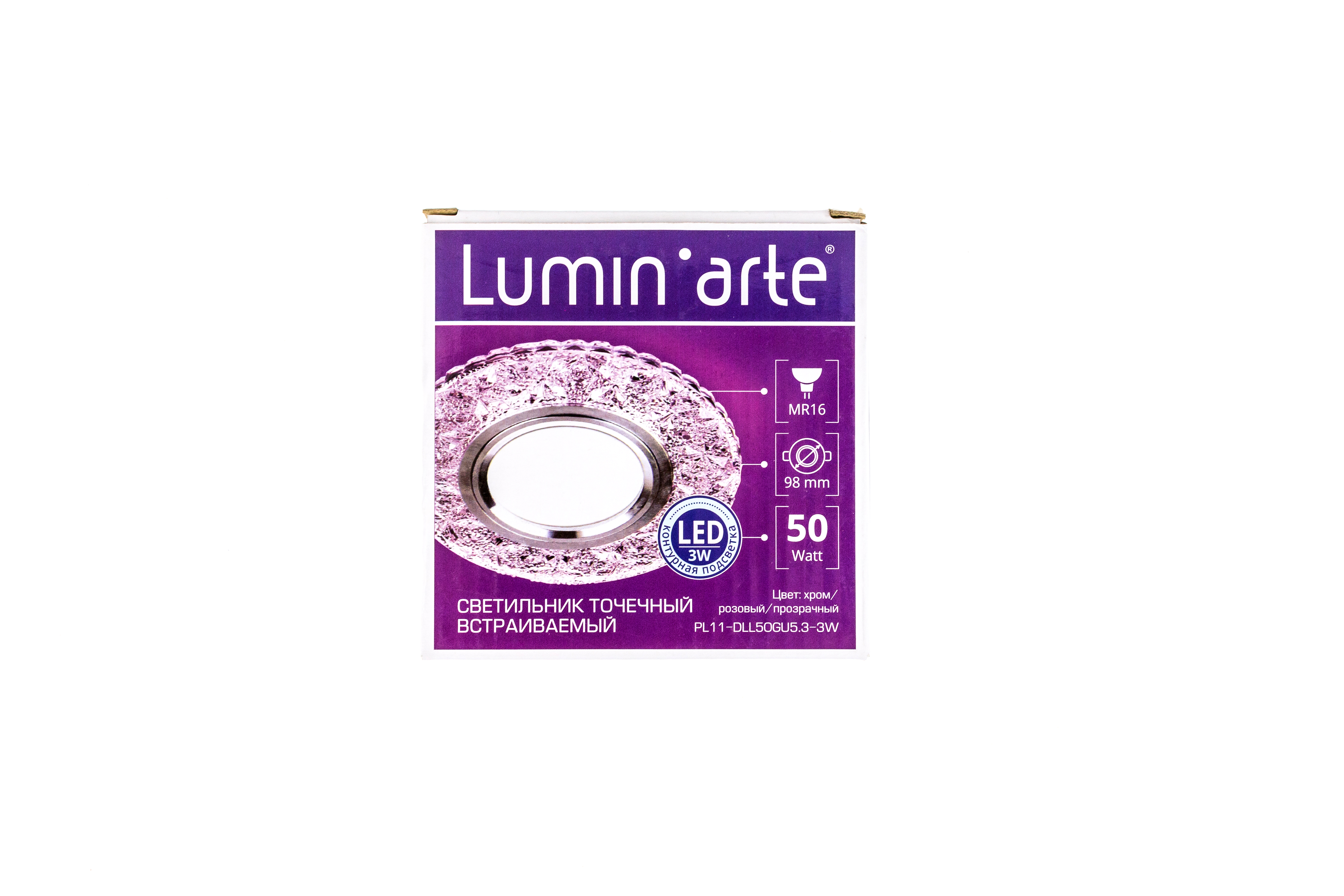 фото Встраиваемый светильник Lumin'arte PL11-DLL50GU5.3-3W