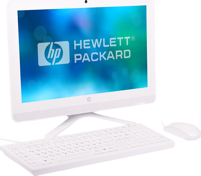 фото Моноблок HP 20-c400ur, 4GU01EA, 19.5", белый