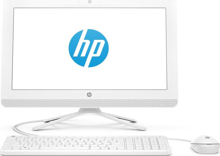 фото Моноблок HP 20-c406ur, 4HF10EA, 19.5", белый