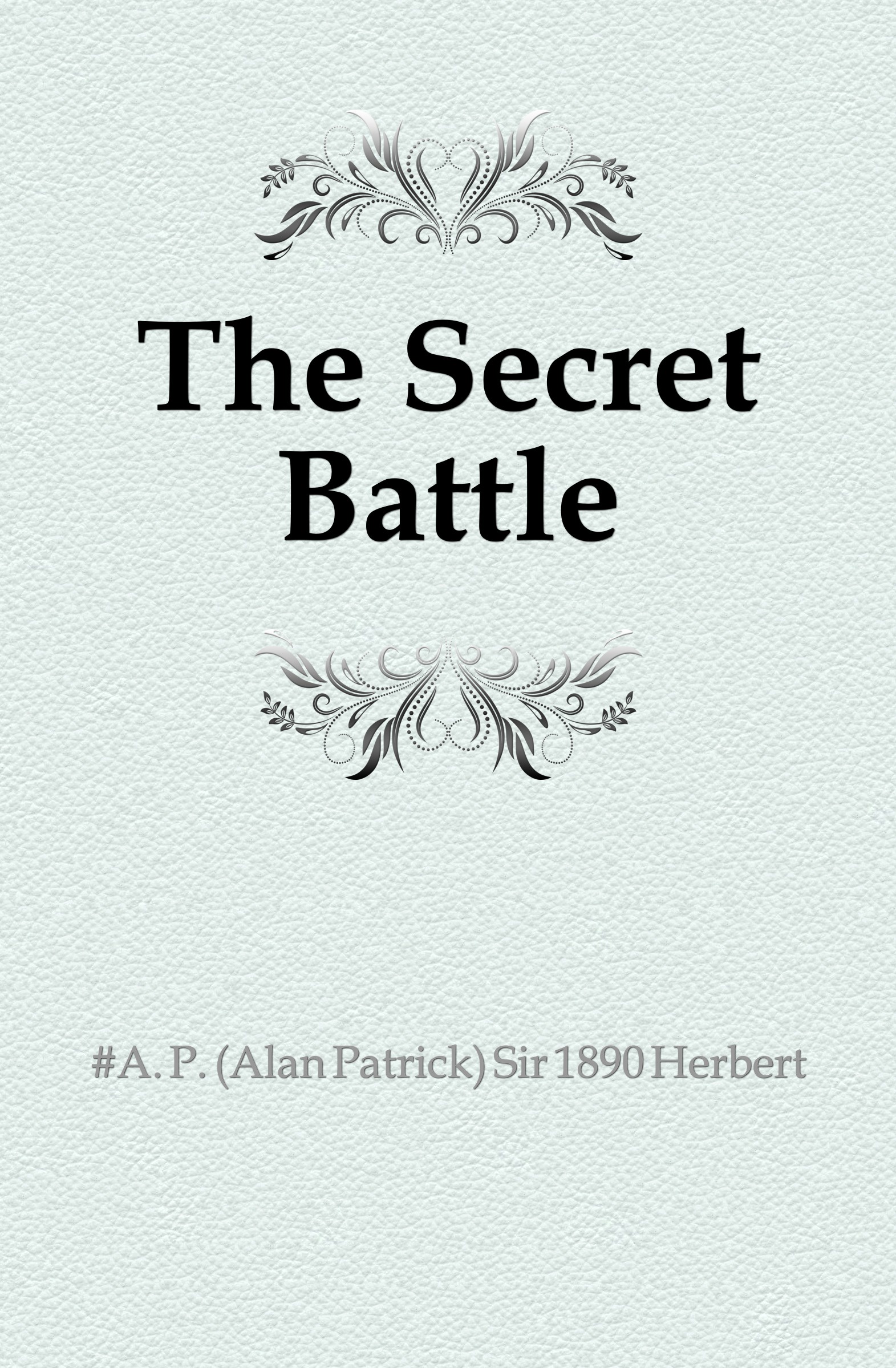 Secret battle. Bertha's Secret Battle book.