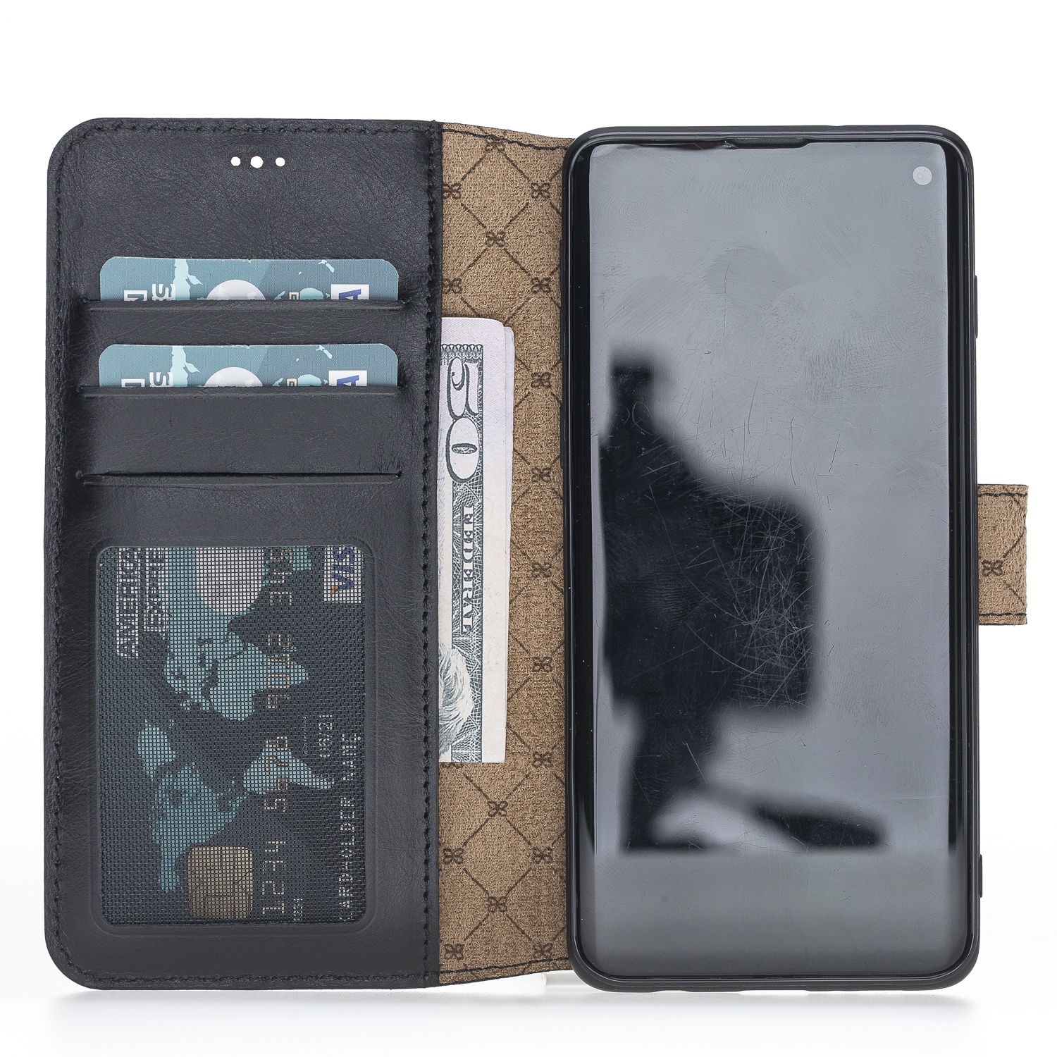 Чехол для сотового телефона Bouletta для Samsung S10 Plus WalletCase, черный