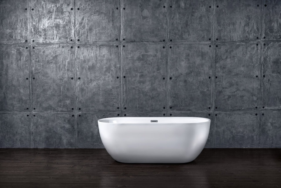 фото Отдельностоящая акриловая ванна NT Bathroom NT02 Lago di Piano 170x78