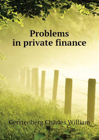 Problems in private finance