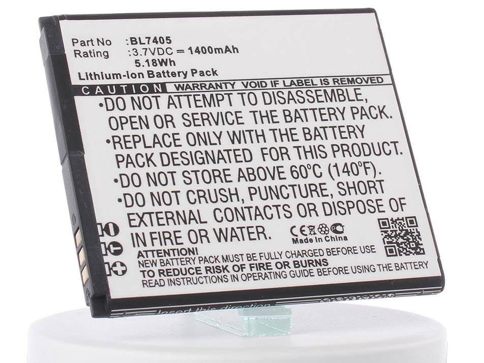 Аккумулятор для телефона iBatt BL7405 для Fly IQ449, IQ449 Pronto