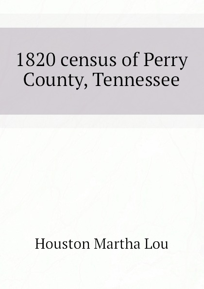 1820 census of Perry County, Tennessee