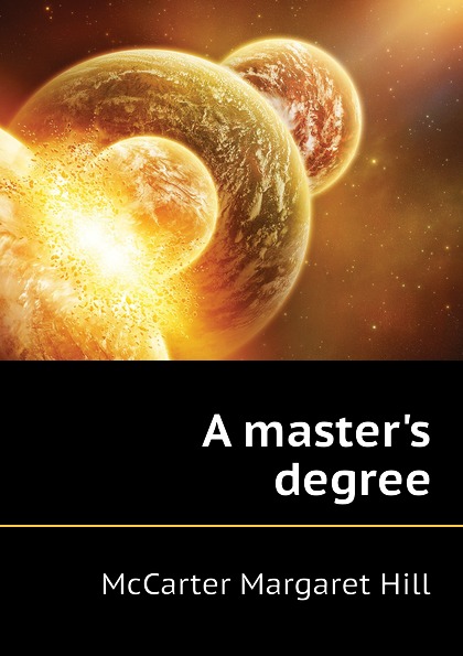 A masters degree