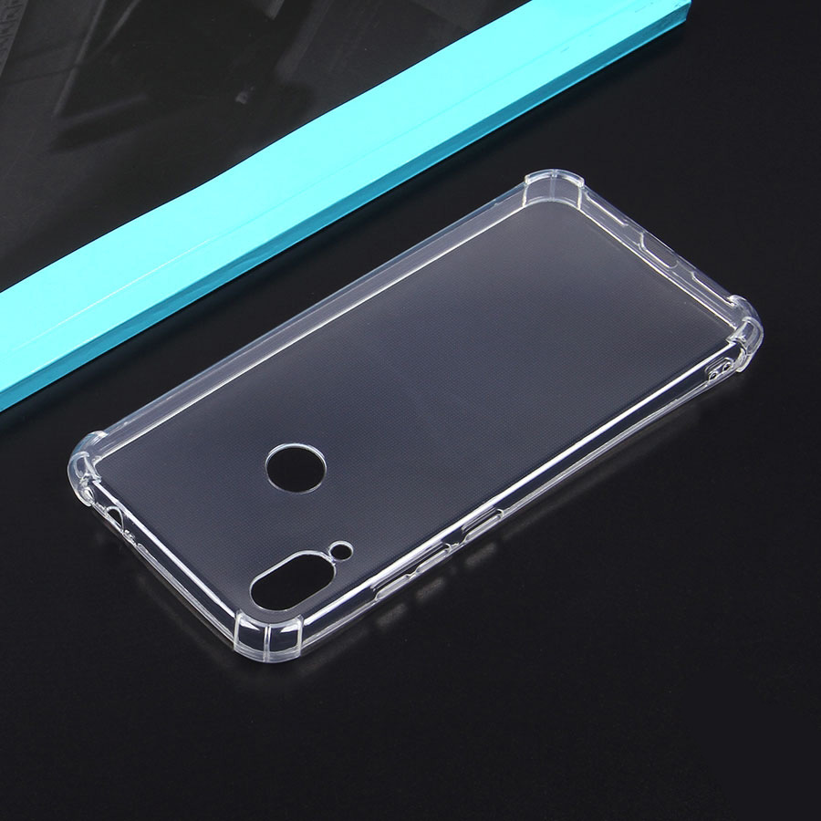 фото Чехол для сотового телефона GOSSO CASES для Xiaomi Redmi Note 7 ClearView, 204365, прозрачный