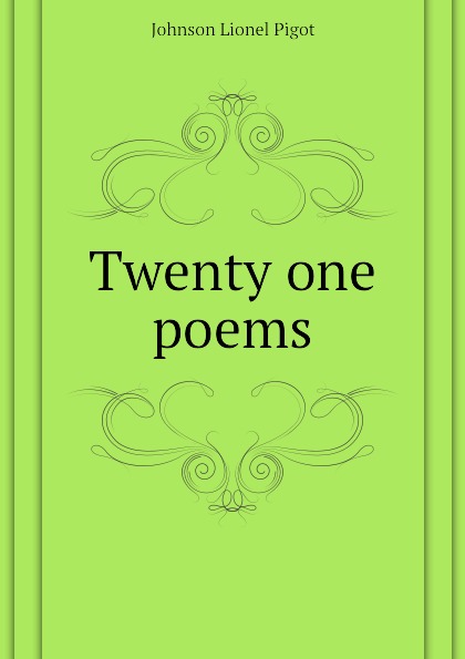 Twenty one poems