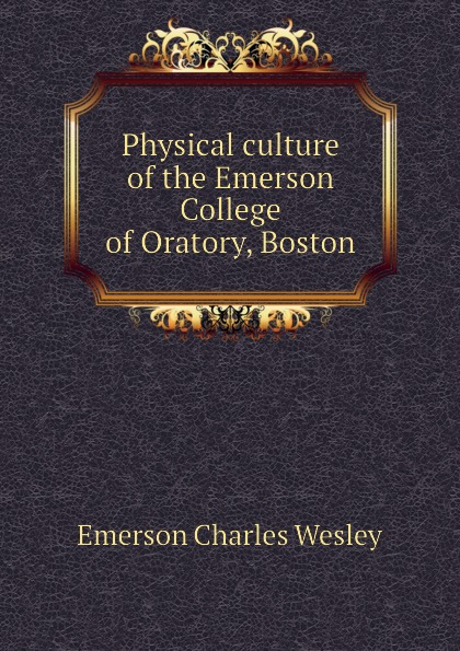 Physical culture of the Emerson College of Oratory, Boston