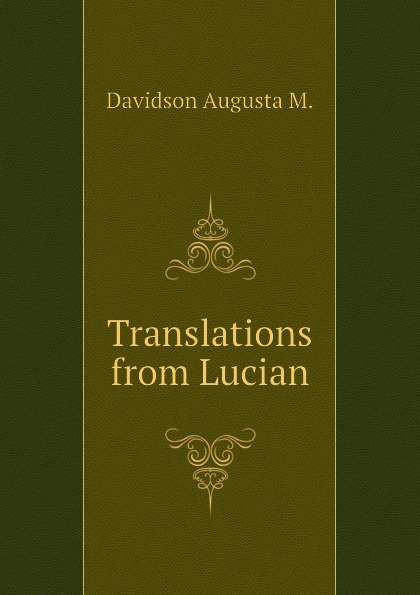 Translations from Lucian