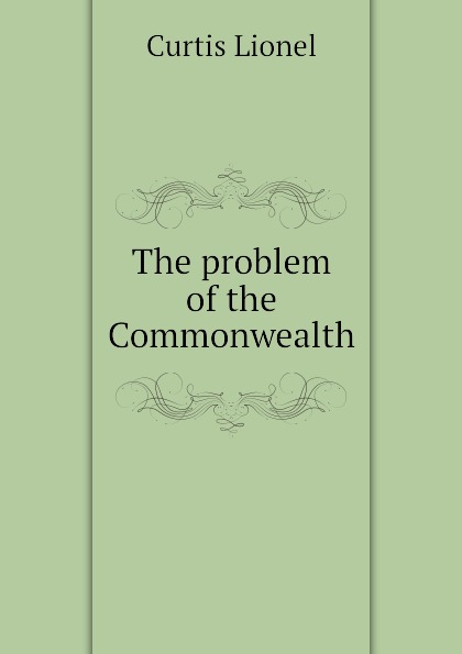 The problem of the Commonwealth
