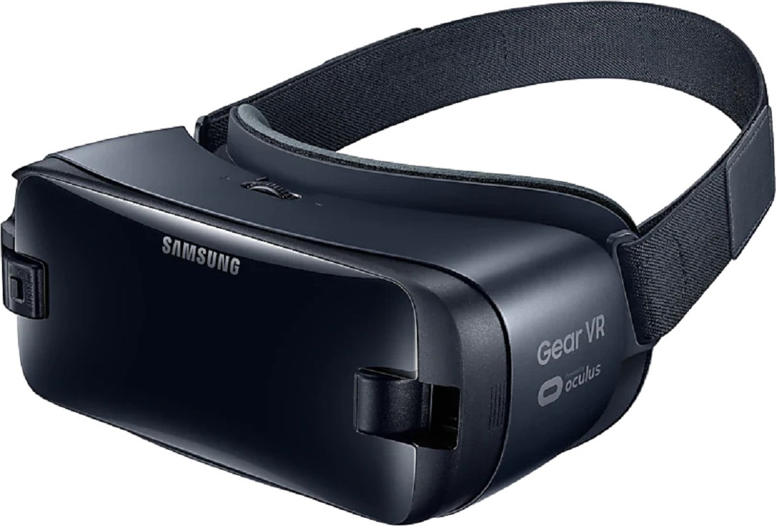 фото Очки виртуальной реальноcти для смартфонов Samsung GearVR Beyond R325, черный, темно-синий