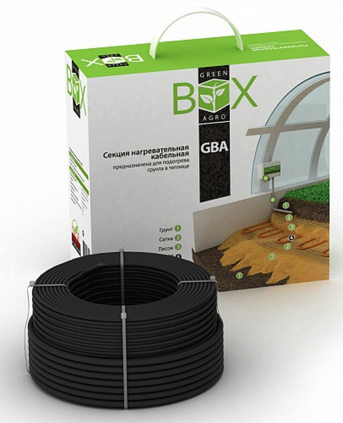 фото Комплект для обогрева грунта "GREEN BOX AGRO" 14GBA-980