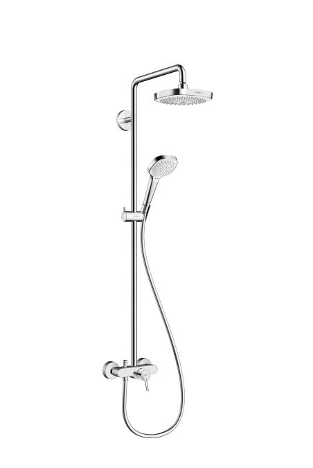 фото Душевая система Hansgrohe Croma Select E 180 2jet Showerpipe 27258400