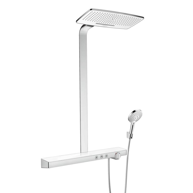 фото Душевой комплект Hansgrohe Rainmaker Select 420 2jet Showerpipe, 27168400