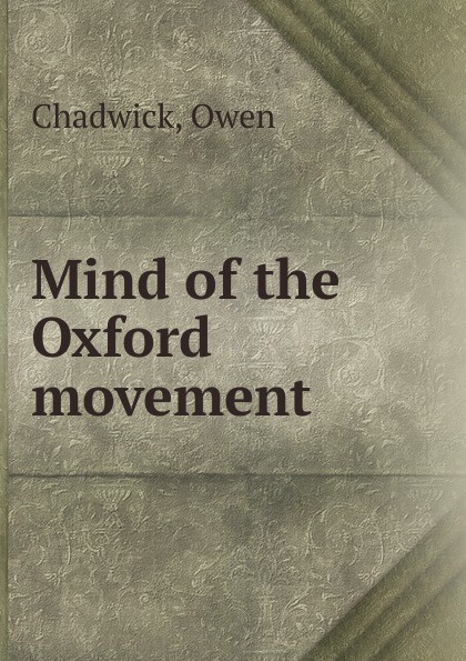 Mind of the Oxford movement