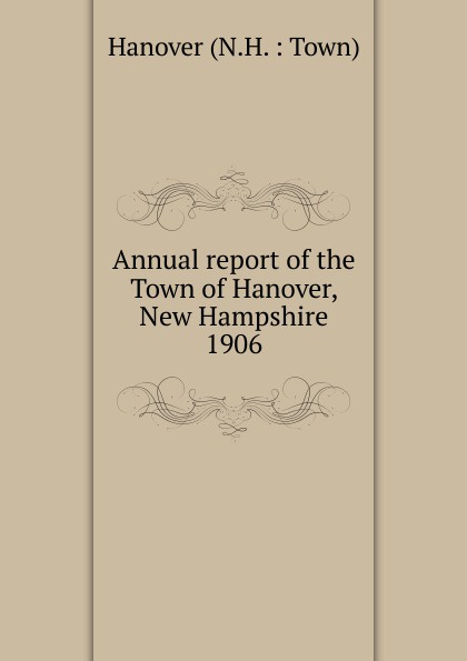 Annual report. 1906