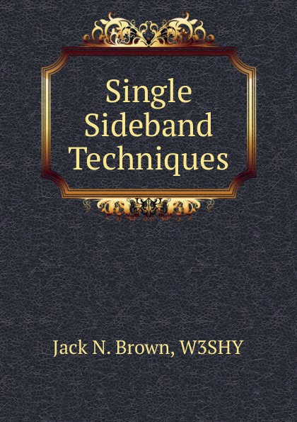 Single Sideband Techniques