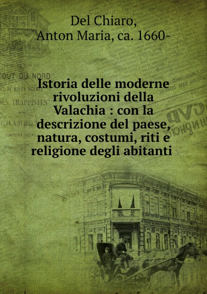 Istoria delle moderne rivoluzioni della Valachia