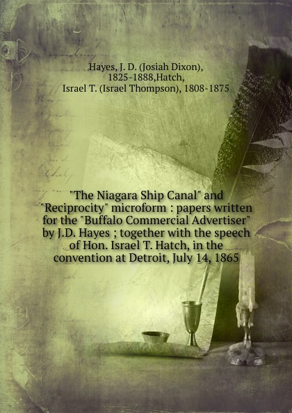 The Niagara Ship Canal and \