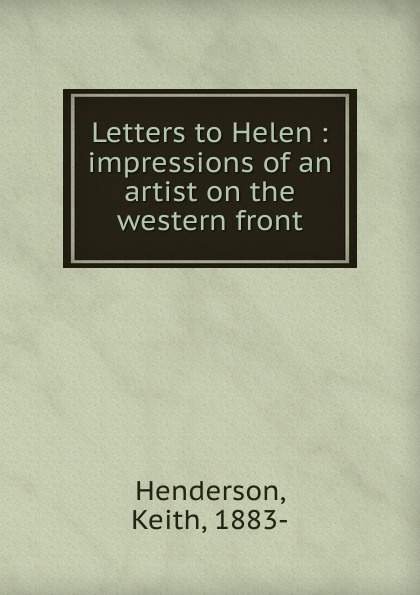 Letters to Helen