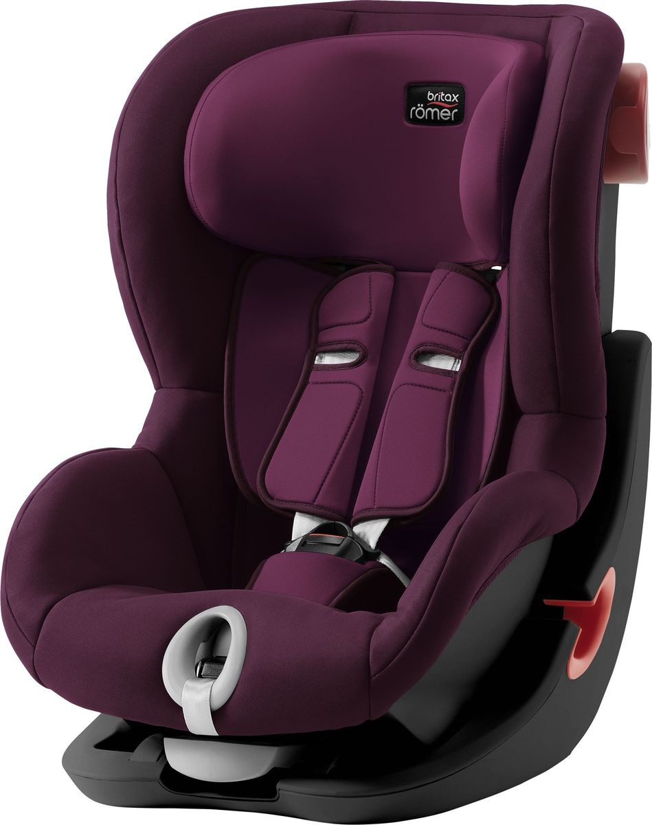 фото Автокресло детское Britax Roemer King Ii Black Series, 2000030812, бордовый, 9-18 кг