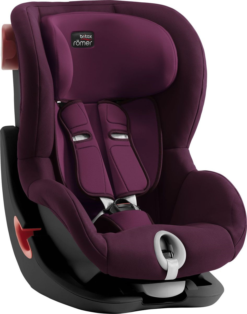 фото Автокресло детское Britax Roemer King Ii Black Series, 2000030812, бордовый, 9-18 кг