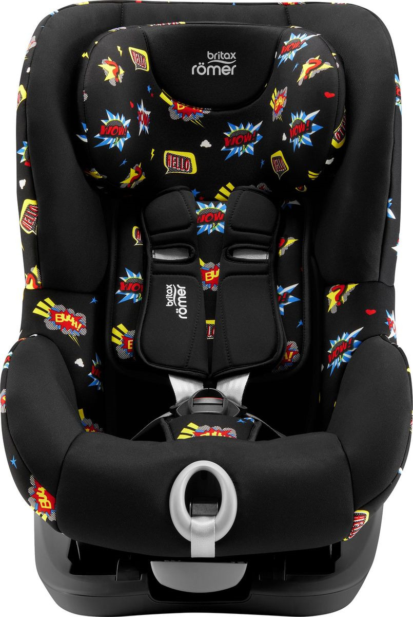 фото Автокресло Britax Roemer King II Black Series Comic Fun Highline