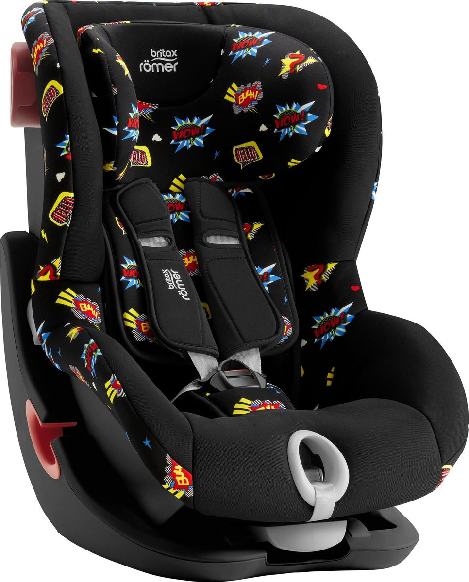 фото Автокресло Britax Roemer King II Black Series Comic Fun Highline