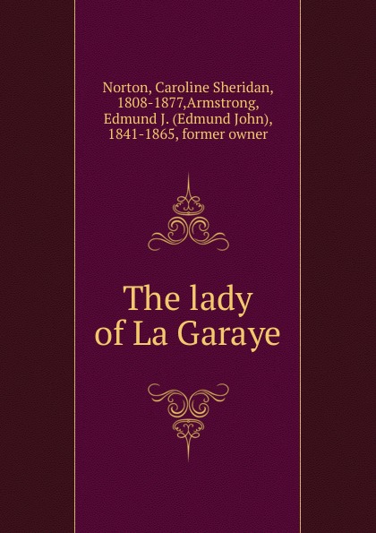 The lady of La Garaye