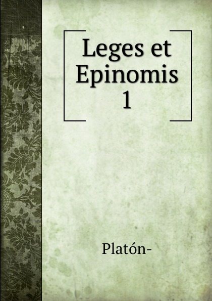 Leges et Epinomis