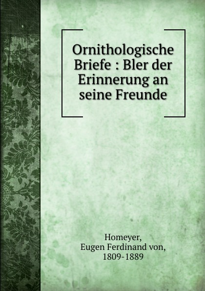 Ornithologische Briefe