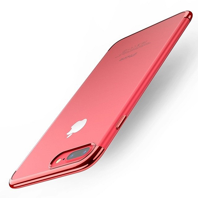 фото Чехол для сотового телефона Floveme для iPhone 8 (окантовка Flaming Red), красный