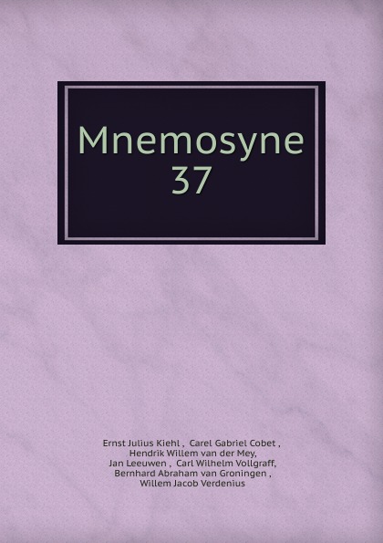 Mnemosyne. 37