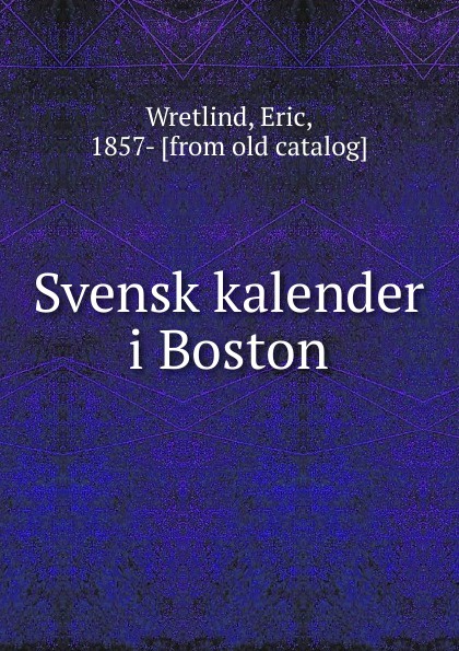 Svensk kalender i Boston